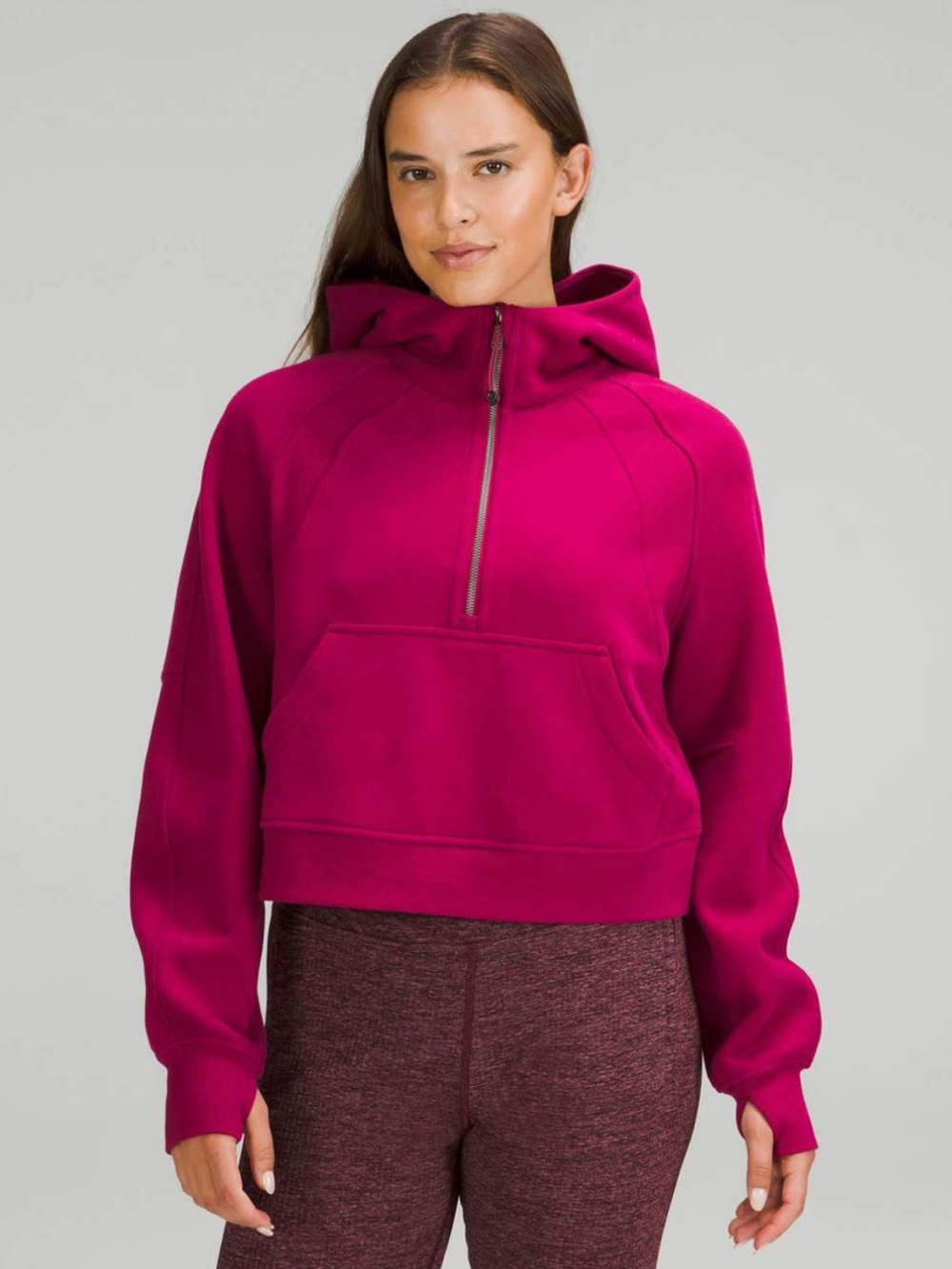 Lululemon || Scuba Oversized Half-Zip Hoodie
Pomegranate Pink M/L